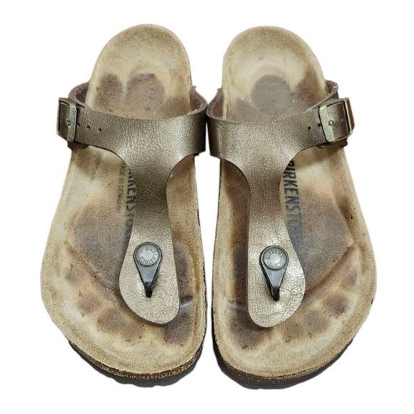 Birkenstock Gizeh sandal Women's in graceful toffee Size EU 36/US 5.5 - Picture 2 of 11